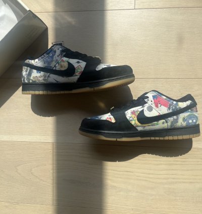 Nike Supreme Sb Dunk Rammellzee