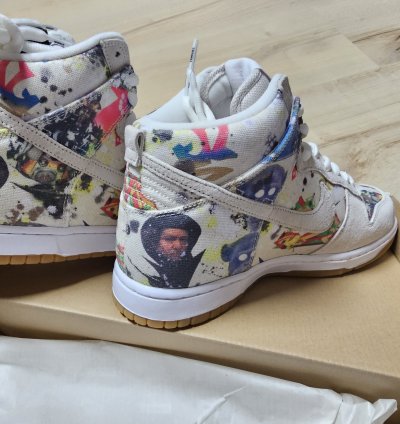 Nike Supreme Sb Rammellzee Dunk High