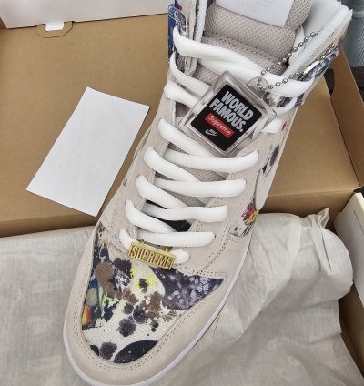 Nike Supreme Sb Rammellzee Dunk High