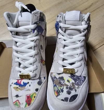 Nike Supreme Sb Rammellzee Dunk High