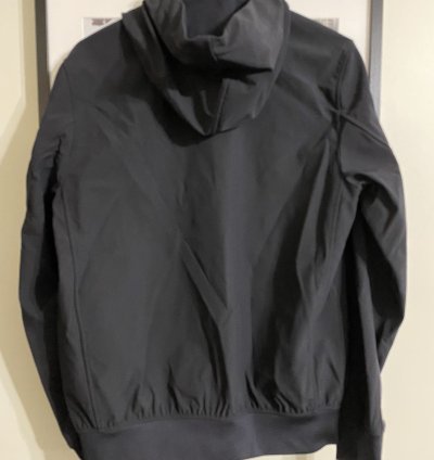 Stone Island Black Soft Shell- -dye Jacket