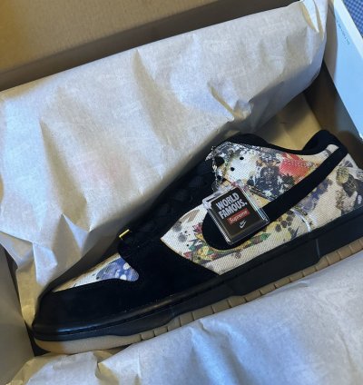Nike Supreme Sh Dunk Low - Rammellzee