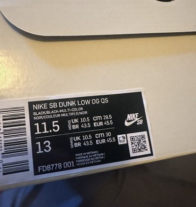 Nike Supreme Sh Dunk Low - Rammellzee