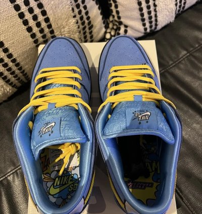 The Powerpuff Girls X Nike Dunk Low Pro Sb Qs Bubbles Fz8320 400