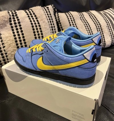 The Powerpuff Girls X Nike Dunk Low Pro Sb Qs Bubbles Fz8320 400