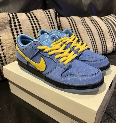The Powerpuff Girls X Nike Dunk Low Pro Sb Qs Bubbles Fz8320 400