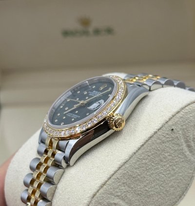 Rolex Datejust 31 Green Floral Jub