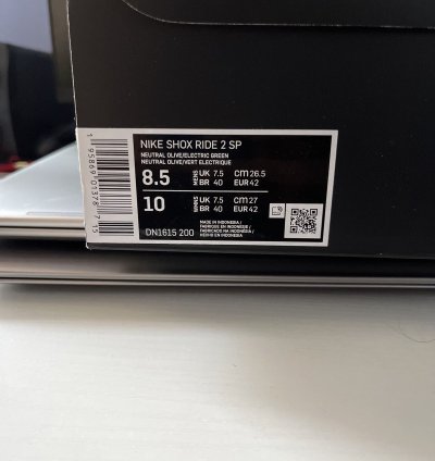 Nike Supreme Shox Ride 2 Sp Neutral Olive