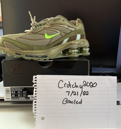 Nike Supreme Shox Ride 2 Sp Neutral Olive