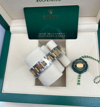 Rolex Datejust 31 Green Floral Oys