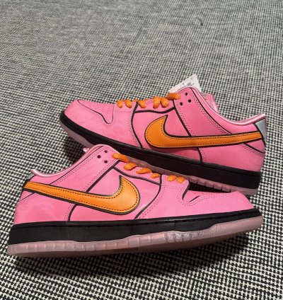The Powerpuff Girls X Nike Dunk Low Pro Sb Qs Blossom Vvnds Fd2631 600