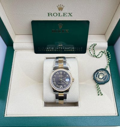 Rolex Datejust 31 Grey Roman Oys