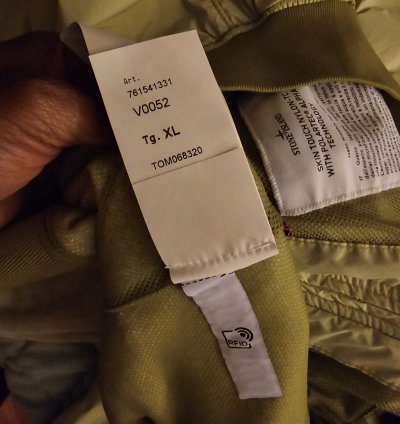 Stone Island Bomber Jacket Light Green Sz Xl Nwt