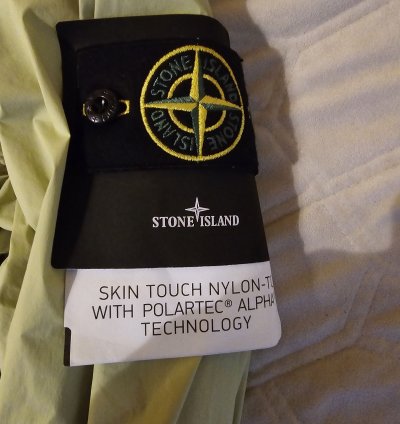 Stone Island Bomber Jacket Light Green Sz Xl Nwt