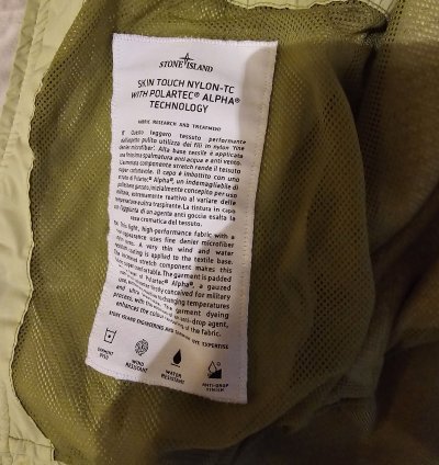 Stone Island Bomber Jacket Light Green Sz Xl Nwt