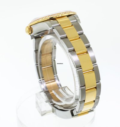 Rolex Datejust 31 Lady-datejust 31mm Yellow Gold Steel Champagne Diamond Dial Diamond Bezel 278383