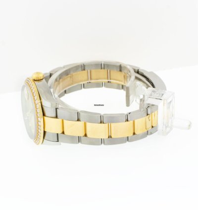Rolex Datejust 31 Lady-datejust 31mm Yellow Gold Steel Champagne Diamond Dial Diamond Bezel 278383