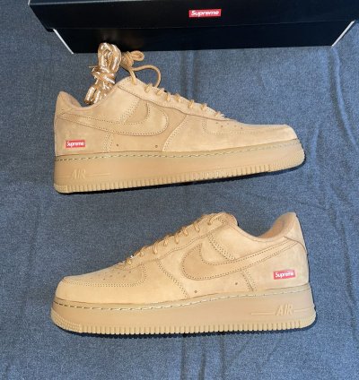Nike Supreme Wheat Air Force One