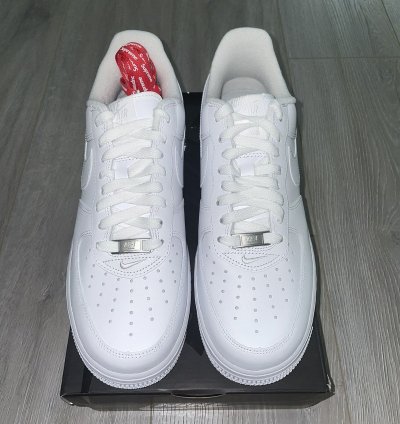 Nike Supreme White Air Force 1 Low