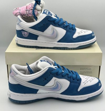 Nike Sb Dunk Low Pro Qs Born X Raised One Block At A Time Fn7819 400