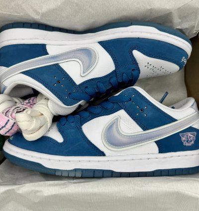 Nike Sb Dunk Low Pro Qs Born X Raised One Block At A Time Fn7819 400