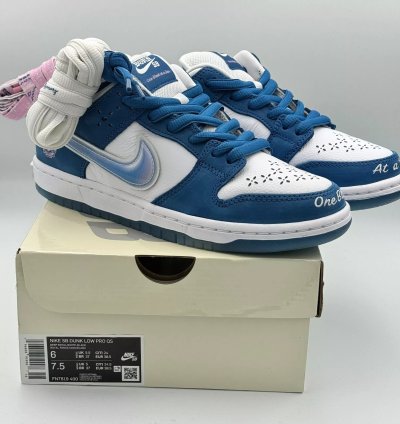 Nike Sb Dunk Low Pro Qs Born X Raised One Block At A Time Fn7819 400