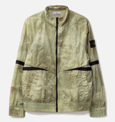 Stone Island Camo Windbreaker Jacket