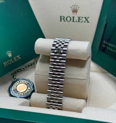Rolex Datejust 31 New 2024 Pink Diamond Dial Diamond Bezel Stainless Steel Jubilee Bracelet