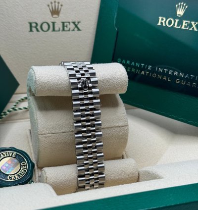 Rolex Datejust 31 New 2024 Pink Diamond Dial Diamond Bezel Stainless Steel Jubilee Bracelet