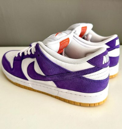 Nike Sb Dunk Low Pro Iso Orange Label Court Purple Dv5464 500
