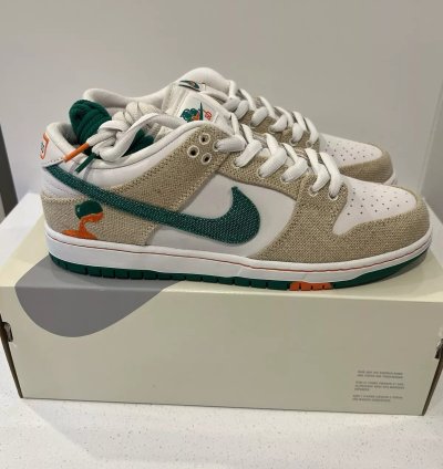 Jarritos × Nike Sb Dunk Low Phantom And Malachite Fd0860-001 New