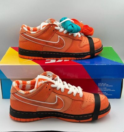 Nike Sb Dunk Low X Concepts orange Lobster Fd8776-800