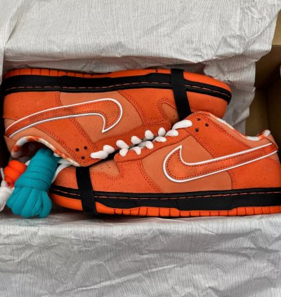 Nike Sb Dunk Low X Concepts orange Lobster Fd8776-800