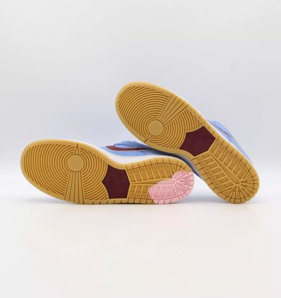 Nike Sb Dunk Low Pro Phillies Valor Blue Team Maroon Burgundy Dq4040-400