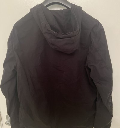 Stone Island Cotton Twill Black Jacket Xl