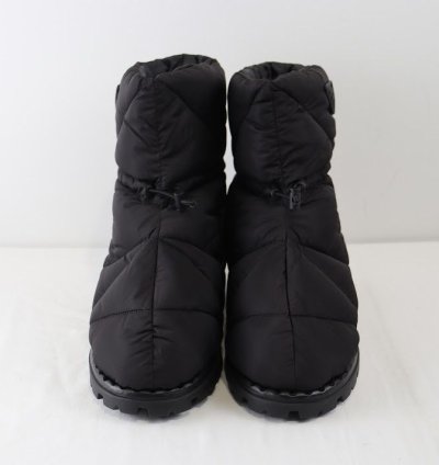 O1rshd1 Padded Re-nylon Booties In Black