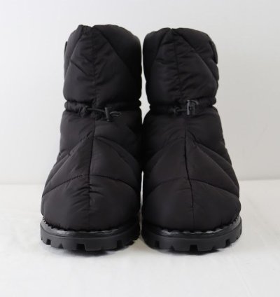 O1rshd1 Padded Re-nylon Booties In Black