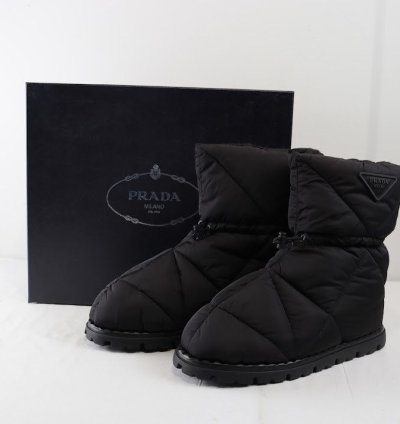 O1rshd1 Padded Re-nylon Booties In Black