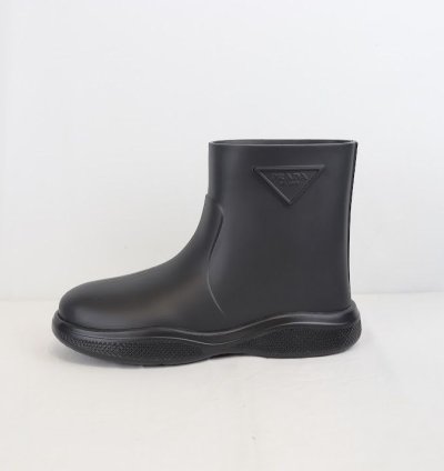 O1rshd1 Rubber Chelsea Boots In Black