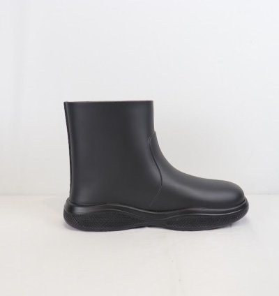 O1rshd1 Rubber Chelsea Boots In Black