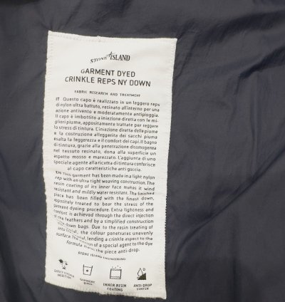 Stone Island Crinkle Reps -ny Down Jacket