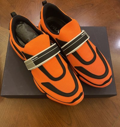 Orange Cloudbust Low Top Sneaker Sz40