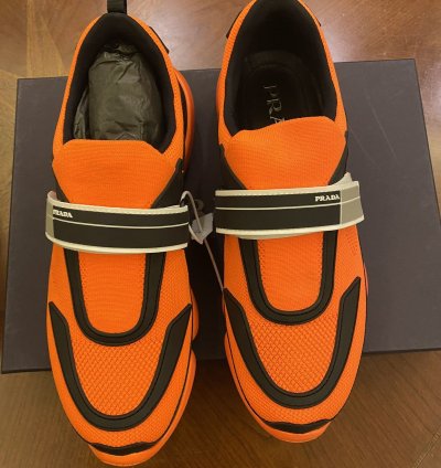 Orange Cloudbust Low Top Sneaker Sz40