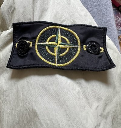 Stone Island Crinkle Reps Down Blouson Parka Jacket Coat