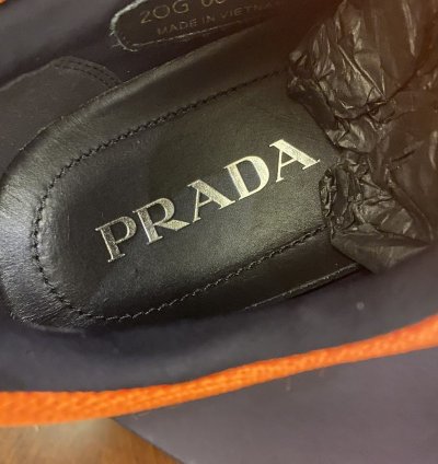 Orange Cloudbust Low Top Sneaker Sz40