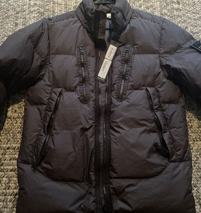Stone Island Crinkle Reps Down Jacket