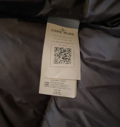 Stone Island Crinkle Reps Down Jacket