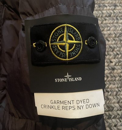 Stone Island Crinkle Reps Down Jacket