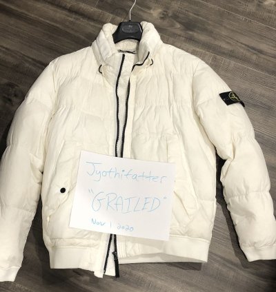 Stone Island Crinkle Reps Ny Down Puffer Jacket