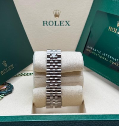 Rolex Datejust 31 New 2025 Pink Diamond Dial Diamond Bezel Stainless Steel Jubilee Bracelet